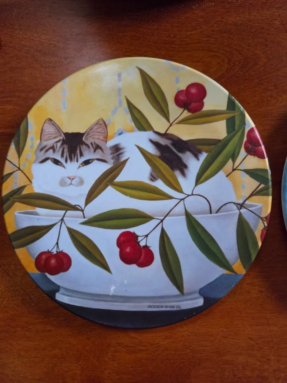 vintage Italian trivets mebel cats set of two melamine